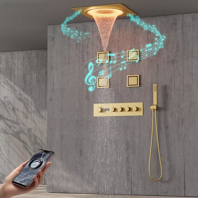 Smart LED Shower Set Bathroom  - Spa & Wellness Earth City Москва ulasan dan harga