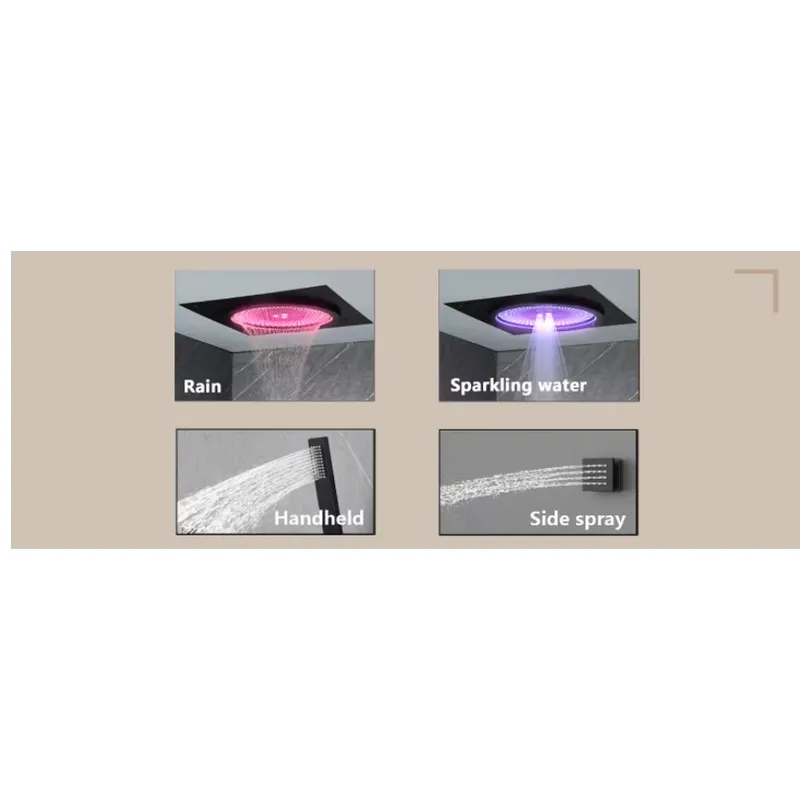 Smart LED Shower Set Bathroom  - Spa & Wellness Earth City Москва ulasan dan harga