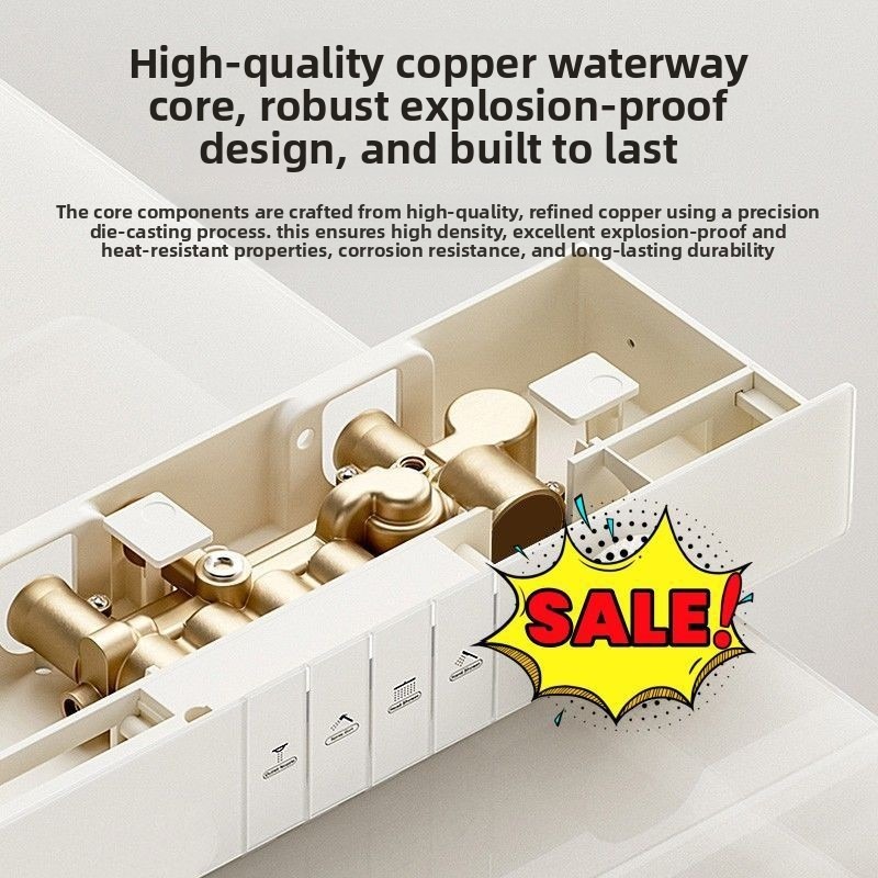 Thermostatic Wall Mounted Show - Spa & Wellness Earth City Москва ulasan dan harga