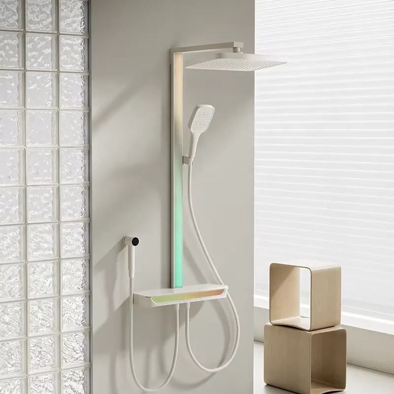 Brass Digital Waterfall Shower - Spa & Wellness Earth City Москва ulasan dan harga