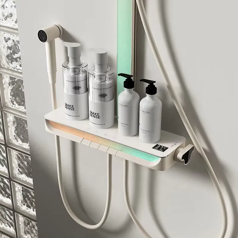 Brass Digital Waterfall Shower - Spa & Wellness Earth City Москва ulasan dan harga