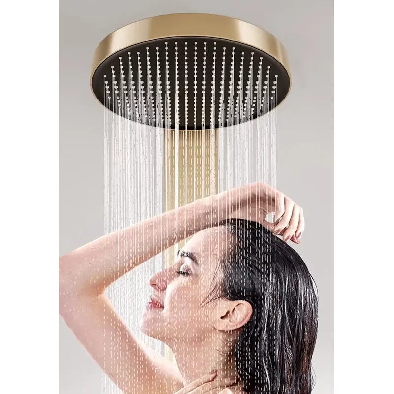 Brass Rainfall Shower Panel Se - Spa & Wellness Earth City Москва ulasan dan harga