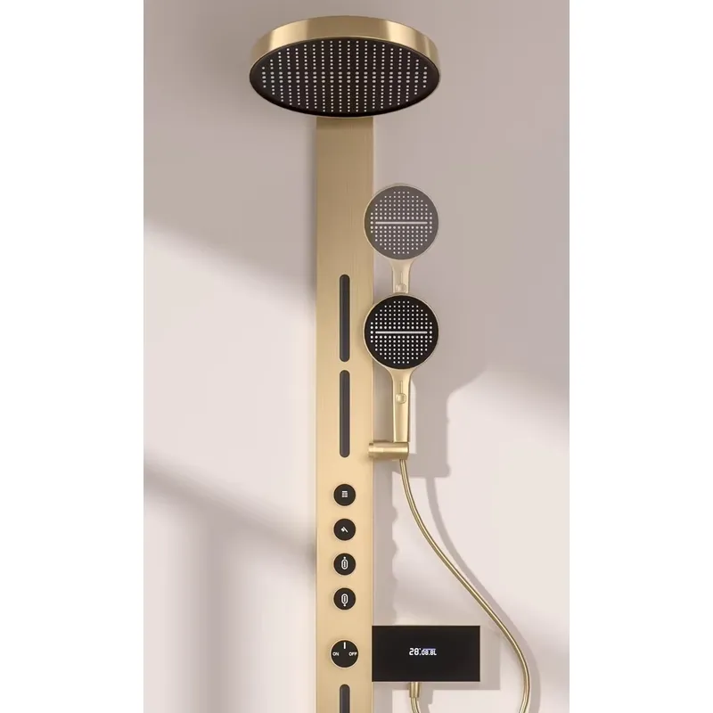 Brass Rainfall Shower Panel Se - Spa & Wellness Earth City Москва ulasan dan harga